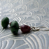 handmade semi-precious jewellery earrings