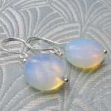 short drop opal quartz earrings uk