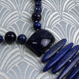 blue semi-precious stones