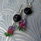 drop earrings, semi-precious earrings uk