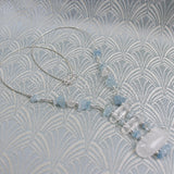 handmade semi-precious stone pendant necklace with sterling silver