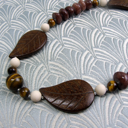 Long handmade necklace - artistic jewelery shop