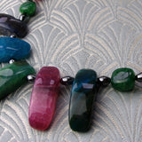 chunky semi-precious beads