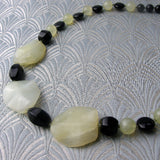 unique green jade necklace design