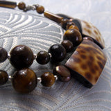 tigers eye brown semi-precious beads