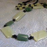 long jade handmade necklace jewellery