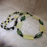 jade necklace long design