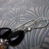 Long drop earrings, long handmade earrings, long earrings A198