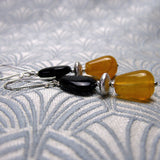 Long drop earrings, long handmade earrings, long earrings A198