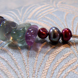 fluorite pearl beads