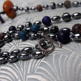 hemstite semi-precious beads