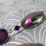 purple crystal beads
