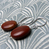 handmade semi-precious stone jewellery earrings