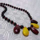 handcrafted semi-precious necklace 