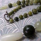 green jade beads