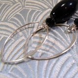 long sterling silver earring hooks