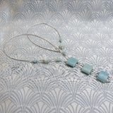 semi-precious handmade delicate necklace