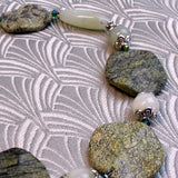 unique handmade green jade necklace uk