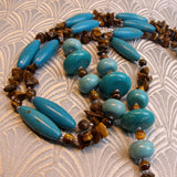 semi-precious stone turquoise beads