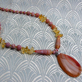unique handcrafted necklace design