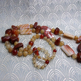 unique long handmade necklace design
