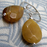 unique jasper earrings handmade uk