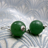 short drop handmade earrings
