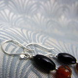 handmade semi-precious stone earrings