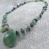 green chunky necklace uk