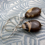 handmade jasper earrings