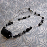 dainty semi-precious bead necklace