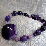 beaded semi-precious stone jewellery, semi-precious bead jewellery MN54