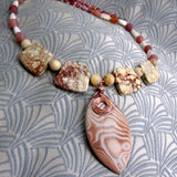 beaded semi-precious stone jewellery, semi-precious bead jewellery MN59