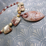 beaded semi-precious stone jewellery, semi-precious bead jewellery MN59