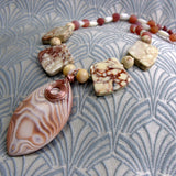 beaded semi-precious stone jewellery, semi-precious bead jewellery MN59