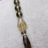 smoky quartz beads