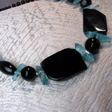 semi-precious bead necklace design