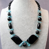 unique handmade chunky bead necklace