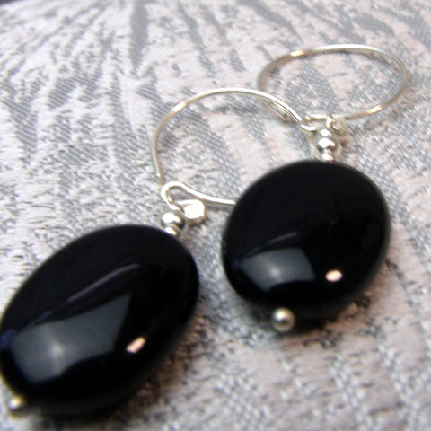 Semi-Precious Bead Statement Earrings UK, unique statement earrings A45