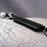black stone bead