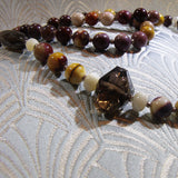 mixed semi-precious stone beads