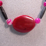 chunky beaded necklace