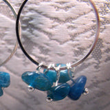 long drop beaded earrings