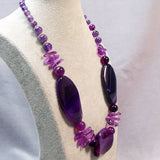 handcrafted short chunky necklace uk