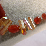 short handmade necklace detail