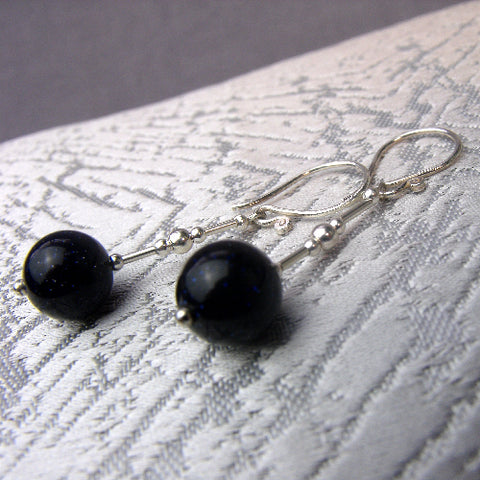 handmade statement earrings, unique semi-precious statement earrings A82