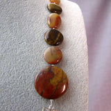 jasper discs semi-precious beads