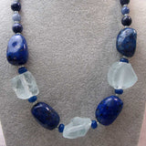 chunky  semi-precious stone statement jewellery, unique handmade