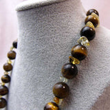 chunky tigers eye semi-precious beads