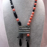 original semi-precious bead necklace original design